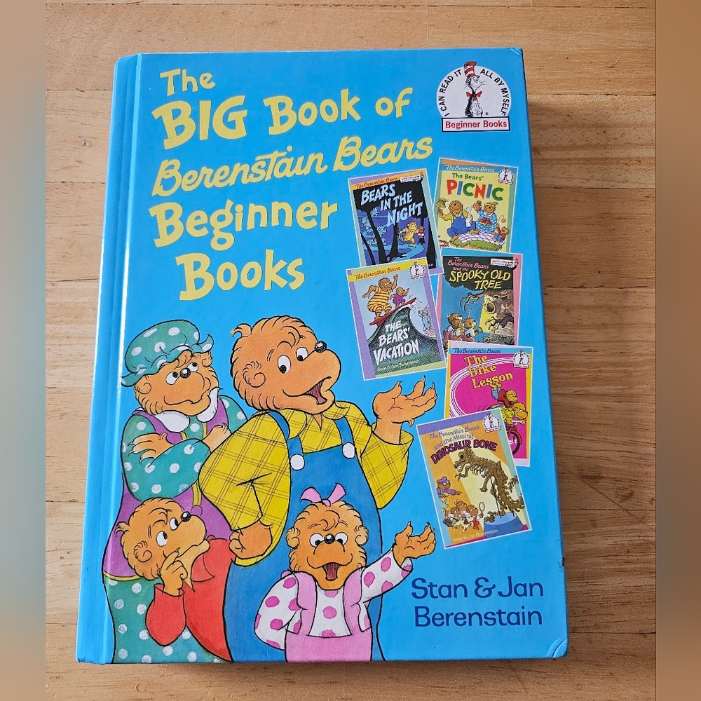BERENSTAIN BEARS Big Book For Beginners 314 Pages, 6 Stories